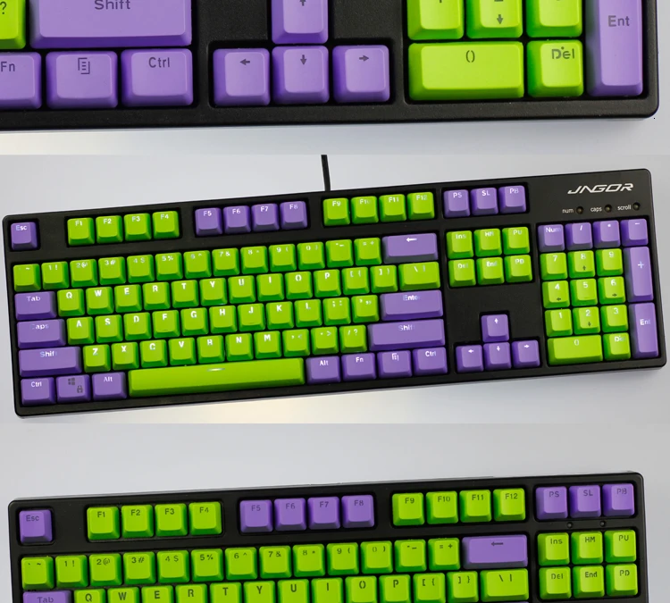 1 комплект ANSI 104 87 Механическая клавиатура PBT с подсветкой ключ колпачок для MX переключатели полупрозрачный ключ крышка s Для EVA Sunshine Dolch queen
