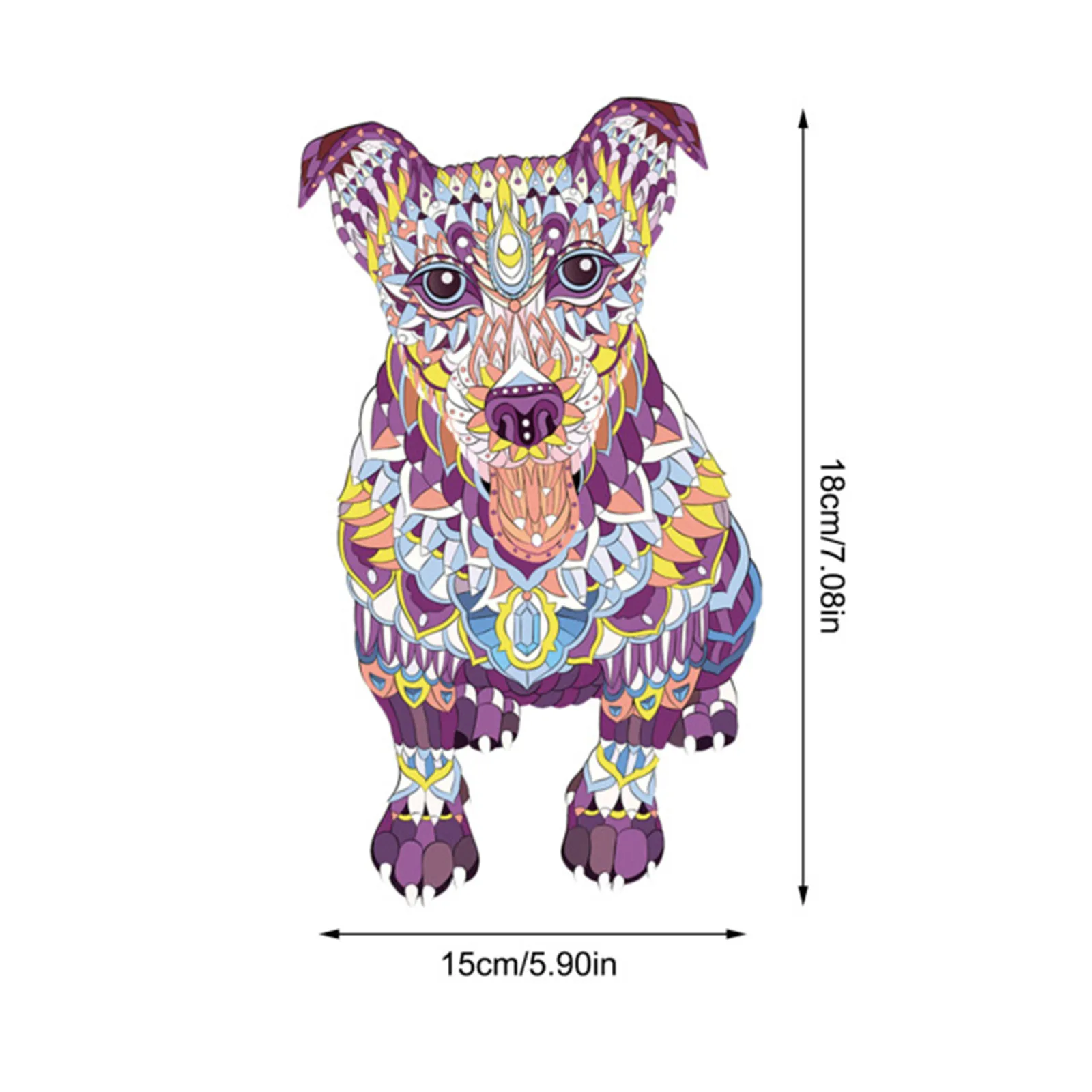 

Unique Wooden Animal Jigsaw Puzzles Mysterious Puzzle Gift Adult Children Educational Holiday Gift Irregular Puzzle Wooden R6