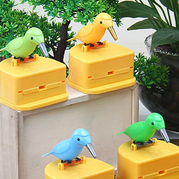 

Toothpick Dispenser Bird Automatic Bird Toothpick Box Toothpick Holder