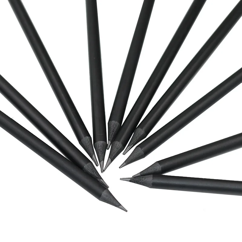 

EZONE 20PCS Pencils Students Writing Pencil Pure Carbon Black HB Pencils Wooden Ordinary Pencil Stationery School Office Supply