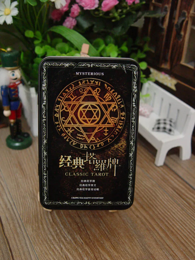 Классическая загадочная настольная игра Карты Таро карты китайский/английский