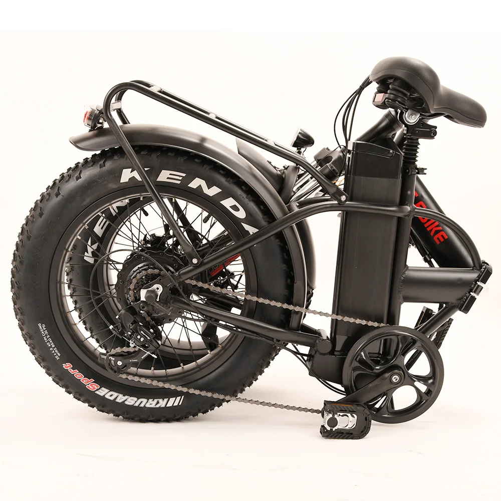 Günstig 20 Zoll Elektrische Fahrrad Fett Reifen Schnee Bike TFT 500w High Speed Motor EBIKE 48V Li-ion Batterie 4,0 Reifen Falten Elektrische Ebike