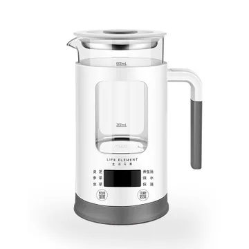 600ML Mini Multi-function Electric Kettle Health Preserving Pot Glass Boiled Tea Hot Water bottle Thermal 220V | Бытовая техника