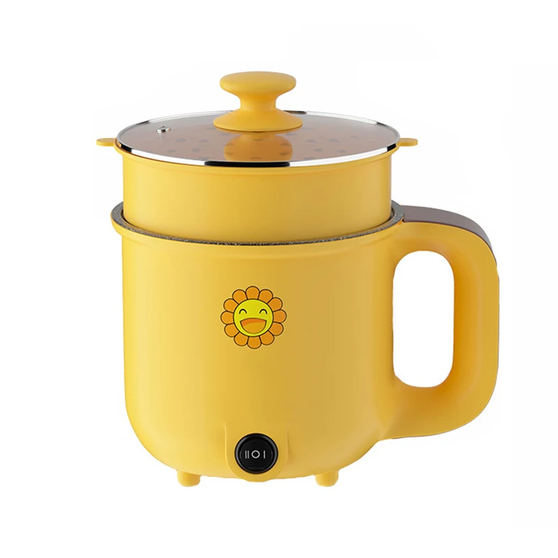 

Electric Cooking Machine 1-2 People Hot Pot Multifunction 220V Household Electric Rice Cooker Non-stick Pan Single/Double Layer