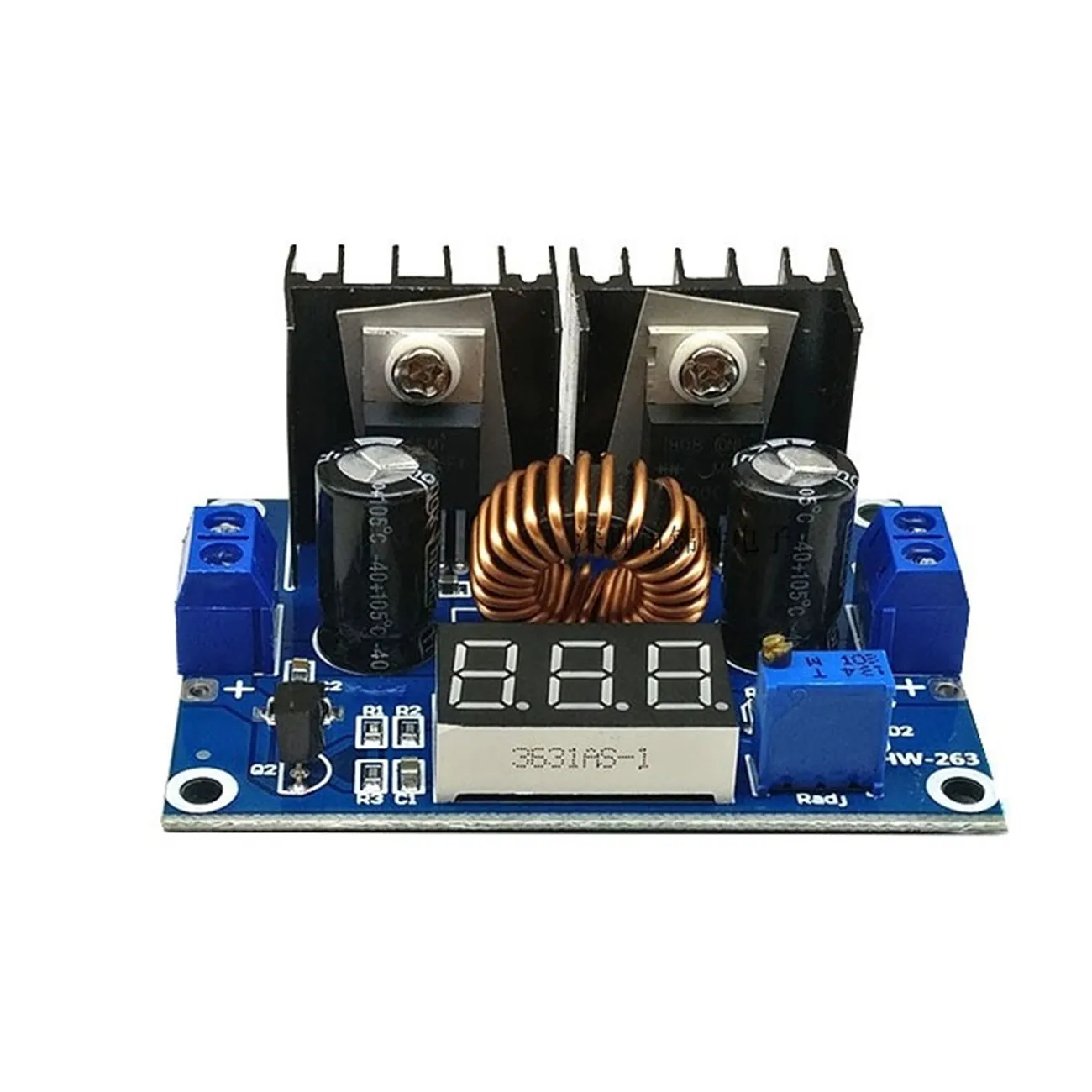 XL4016 PWM регулируемый 4 36 в до 1 25 модуль для шаговой карты 8A 200 Вт понижающий
