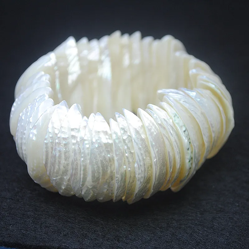1 шт. натуральные браслеты в виде ракушек с морской водой перламутровые для мам