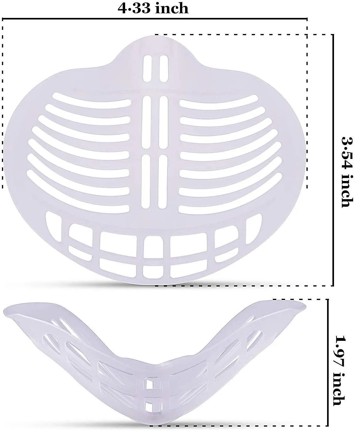 Unisex Reusable Mask Bracket Holder Double Protection 3D Breathe Smoothly Extender Sep 9th | Дом и сад