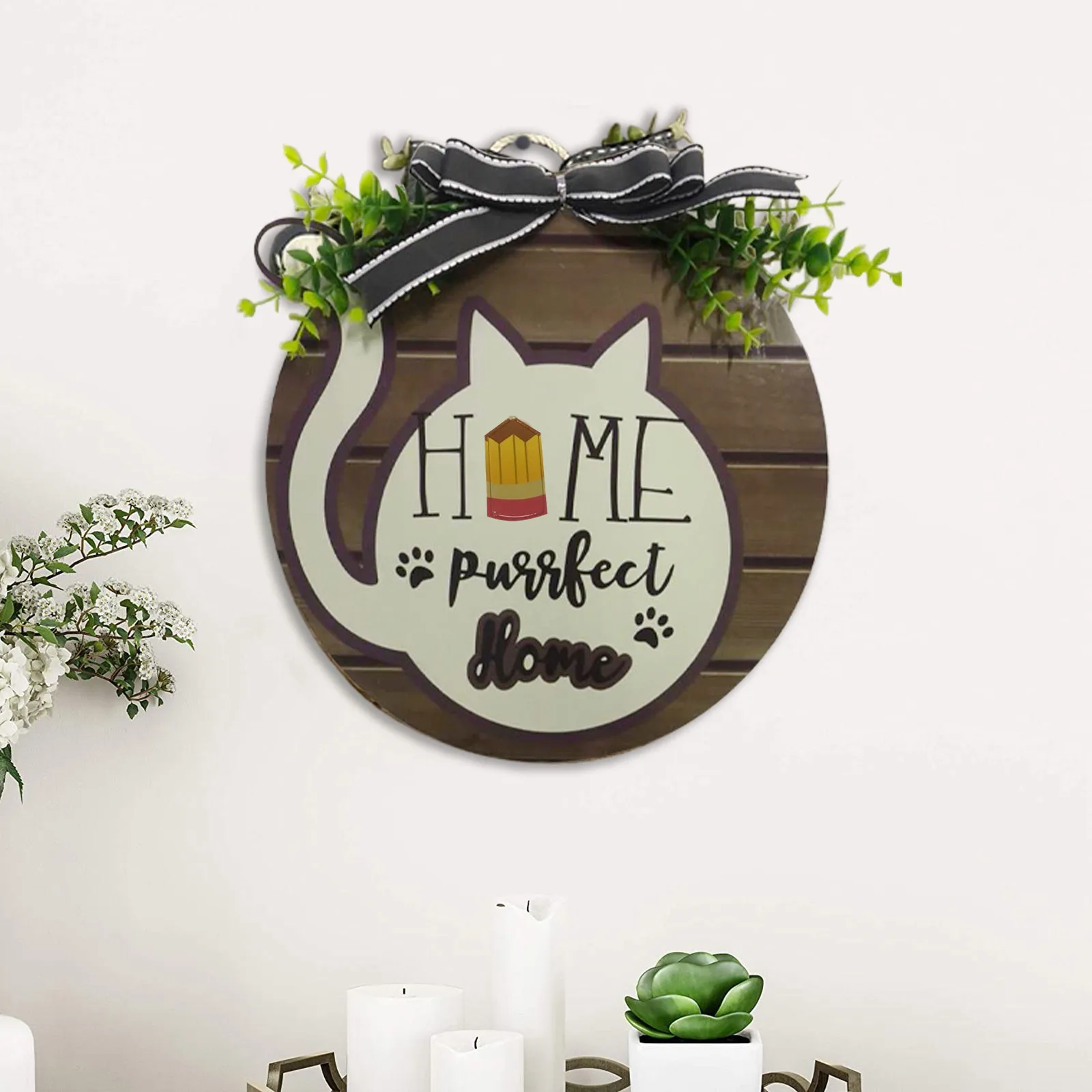 

Welcome Sign In Home Decor Rustic Farmhouse Front Door Hanger For Home Porch Decor Gnome Door Interchangeable All Season Welcome