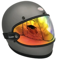 bullbiker new motorcycle bubble shield helmets lens sunglasses accessories fit retro biltwell gringo bell ruby helmets goggles