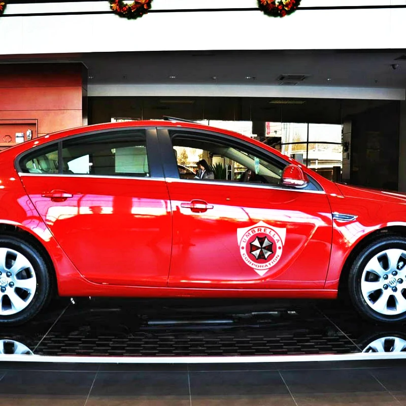 Автомобильные аксессуары Volkrays Umbrella Corporation Shield Mark наклейка на машину для Volkswagen Polo