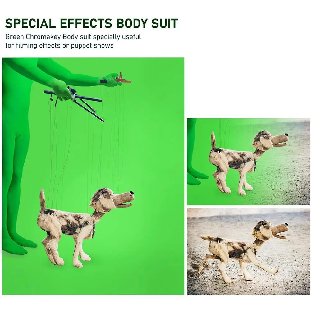 Skin Suit Photo Stretchy Body Green Screen Video Chroma Key Tight Comfortable Invisible Effect Photography Accessory | Электроника