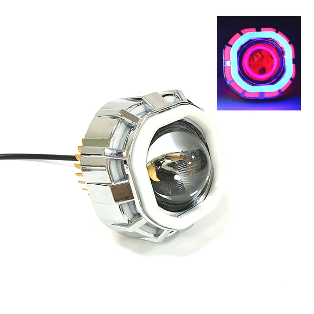 Мотоциклетные яркие фары 2400 лм новое светодиодный ное освещение красочные