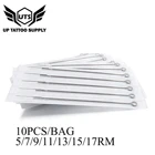 10 штук в упаковке профессиональная RM большая винная бутылка подсказки иглы для тату-машинок для нанесения кремовых теней 1215RM одноразовые Стерилизующие Иглы для татуировки