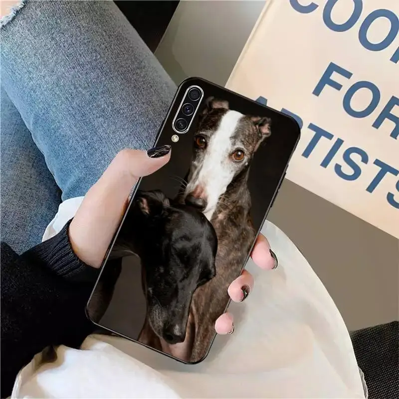 

Galgo Greyhound cute Dog Phone Case For Samsung galaxy A S note 10 7 9 20 30 31 40 50 51 71 21 s ultra high quality cover shell