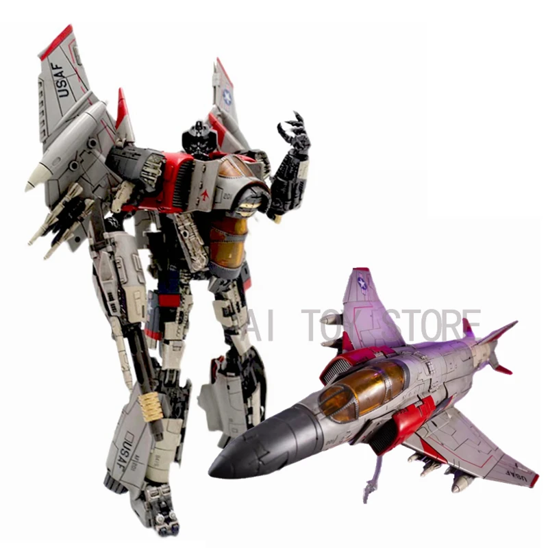 

Transformation Thunder Warrior SX01 SX-01 G1 Starscream Blitzwing Plane Model KO SPL55 Action Figure Robot Collection Toys Gifts