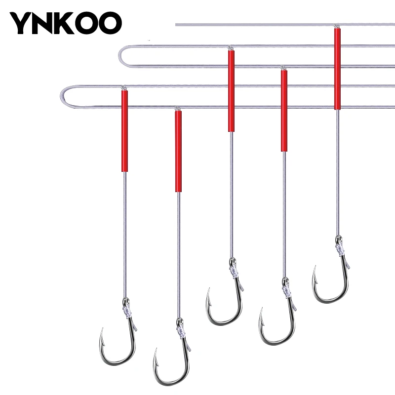 YNKOO рыболовный крючок рыболовные снасти морская удочка литая резиновый шланг