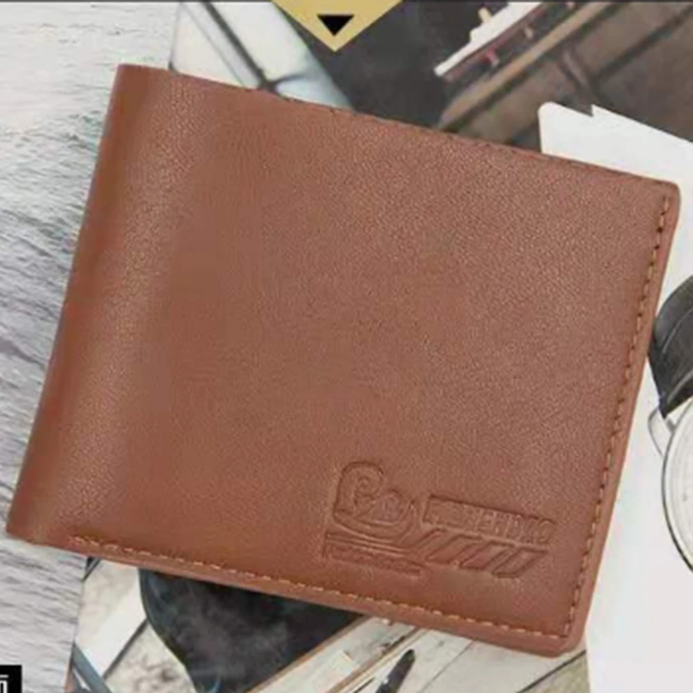 Модный кошелек из искусственной кожи сумка для мужчин короткий удостоверения