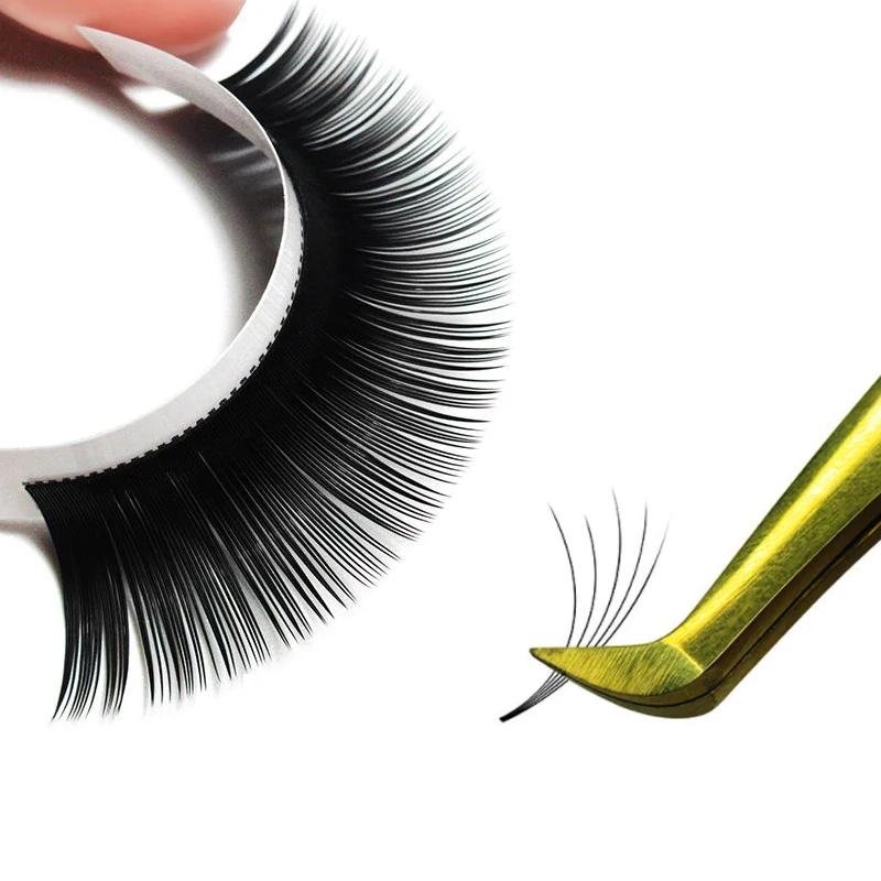 8 шт./лот заводская цена 2d-6d магнитные камелии ресницы easy fan 1s Автоматический веер