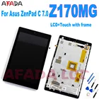 Оригинальный сенсорный ЖК-экран для ASUS ZenPad C 7.0 Z170MG Z170 MG, сенсорный дигитайзер, сенсорный матричный экран, запасные части для планшета