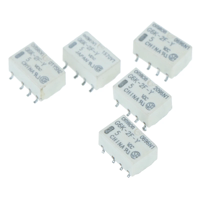 

5Pcs/10Pcs DC 5V SMD G6K-2F-Y Signal Relay 8PIN For Relay