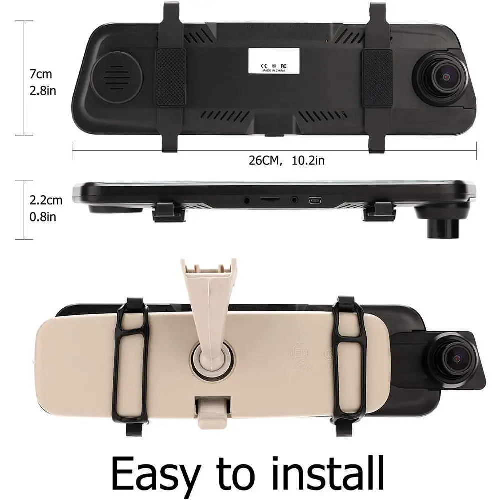 

Screen, Vehicle Night Vision, Media, Driving Recorder, Dual-lens Video Recorder, Rear View Mirror, Rear Camera