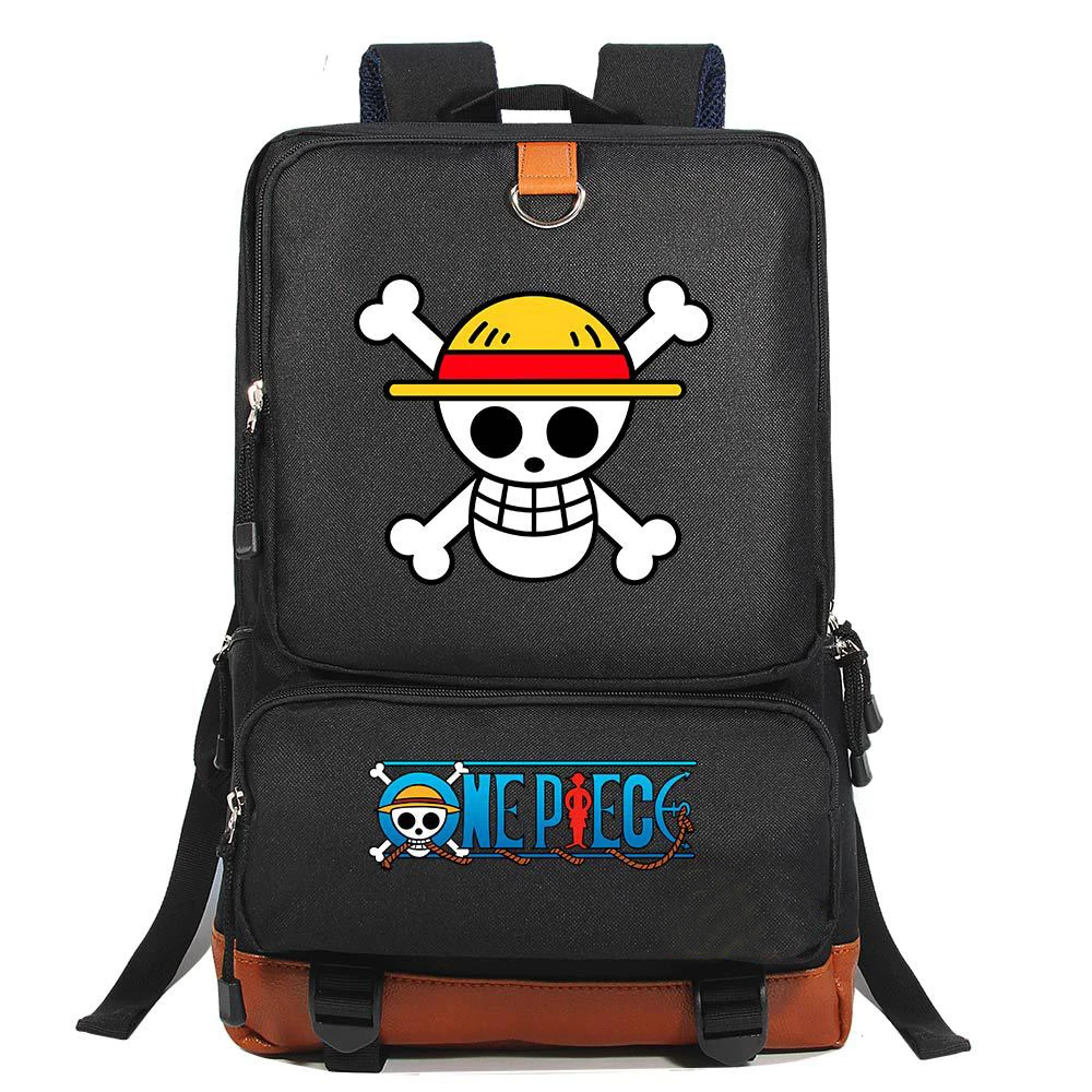 

Anime One Piece Backpack For Boys Girls Travel Shoulder Backpack Cosplay Men Women Large Capacity Daily Bookbag Mochila