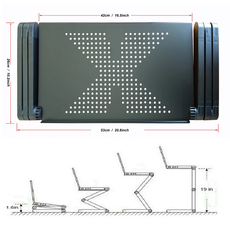 регулируемый алюминиевый с