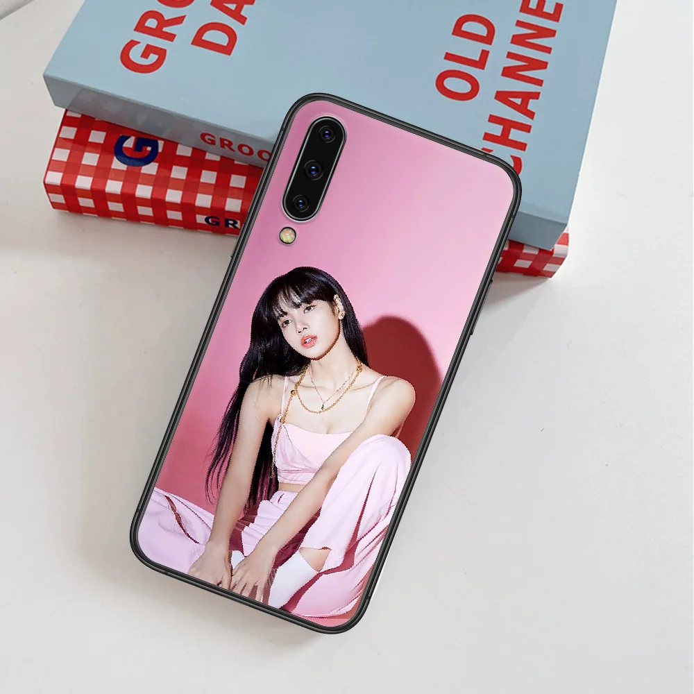 

LISA BLACKPINKS KPOP Phone Case For Samsung Galaxy Note S 8 9 10 20 Plus E Lite Uitra black Waterproof Fashion Prime Pretty Cell