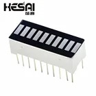 10 шт.лот 10-сегментный цифровой Красный светодиодный гистограммный дисплей, сверхъяркий