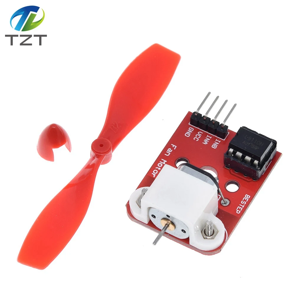 Вентилятор TZT L9110 для Arduino Robot Design and Development Control Diy | Электронные компоненты и