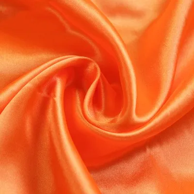Orange Высококачественная свадебная прямоугольная атласная Скатерть/Блестящая атласная Скатерть для украшения свадебного банкета - Цвет: Orange