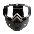 Новинка Защитная мотоциклетная маска для лица съемные защитные очки с открытым лицом Тактический мотоциклетный велосипедный шлем аксессуары для мотоцикла 2021