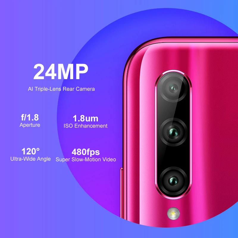 Глобальная версия Honor 20 Lite 4G 128G Смартфон Android 6,2 дюймов полный экран 32 МП селфи съемка Распознавание отпечатков пальцев лица