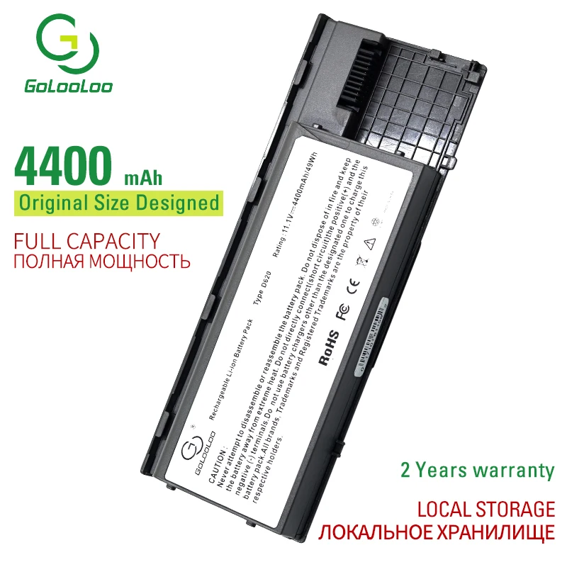 Gololoo 6 ячеек Аккумулятор для ноутбука Dell KD495 KP423 NT379 PC764 PC765 PD685 RC126 RD300 RD301 TC030 TD116 TG226