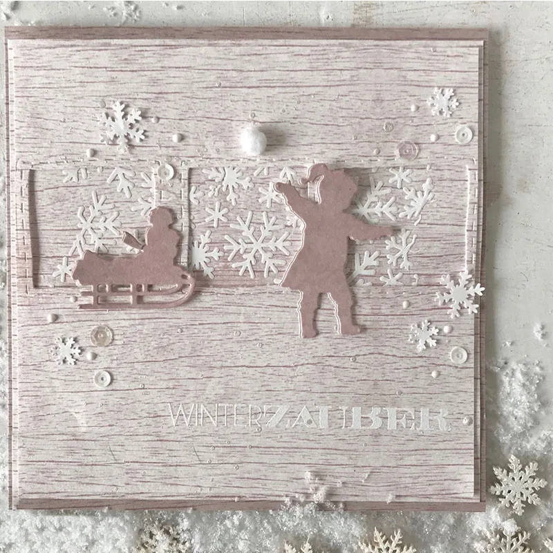 Мальчики и девочки кружевные технические металлические Вырубные штампы