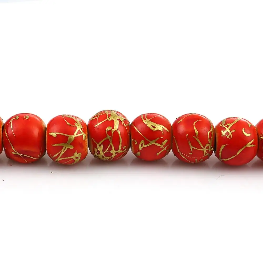 DoreenBeads модные деревянные бусины-разделители круглые зеленые подвески для