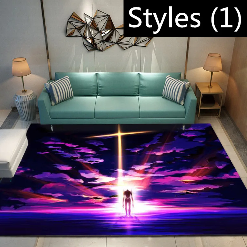

Nordic living room Carpet sofa table carpet bedroom bedside abstract art modern rugs for children rooms floor mat Decorative
