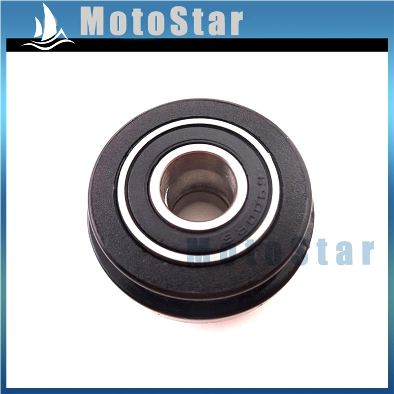 Направляющая шкива натяжитель ролика для мини-мотоцикла мотокросса 10 мм Черная |