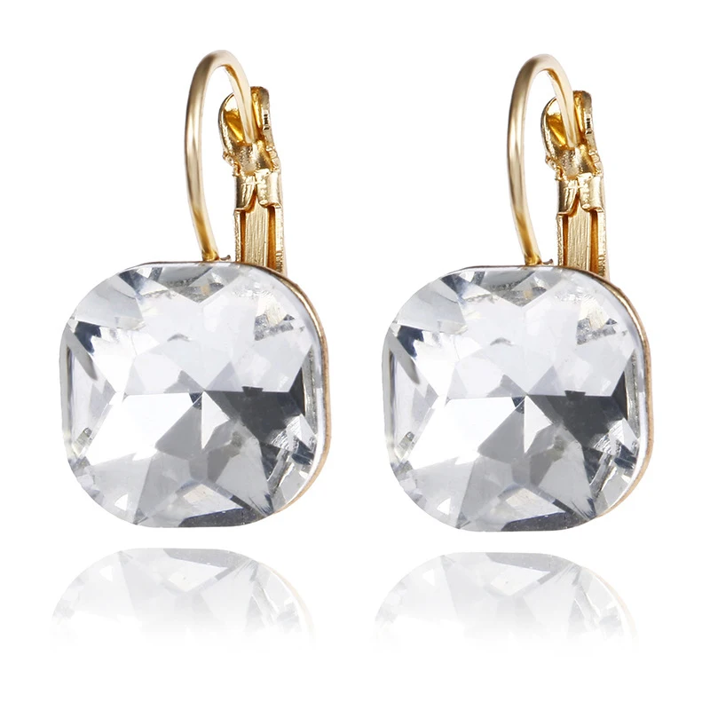 

Crystal Ball Earrings Multicolor Western Style Women's Earrings Fashion Ear Jewelry Wedding Party Accessories for Women