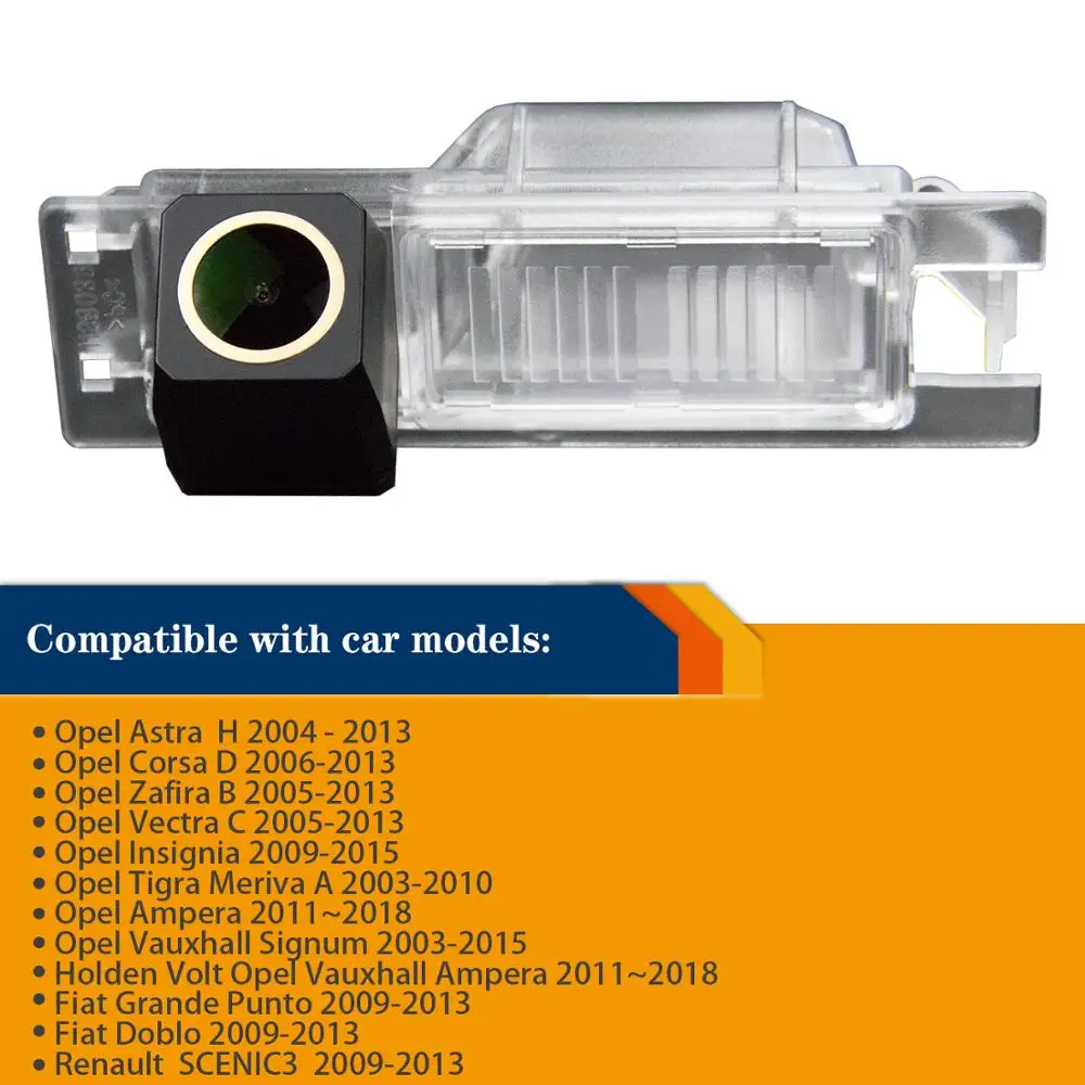 Автомобильные динамические направляющие для камеры заднего вида Opel Astra H Corsa D Zafira