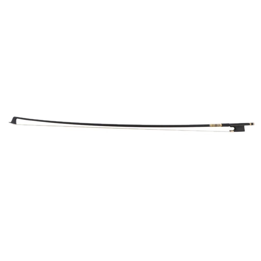 

NEW 4/4 Size Elegant Carbon Fiber Violin Bow Straight Horsehair Good Balance