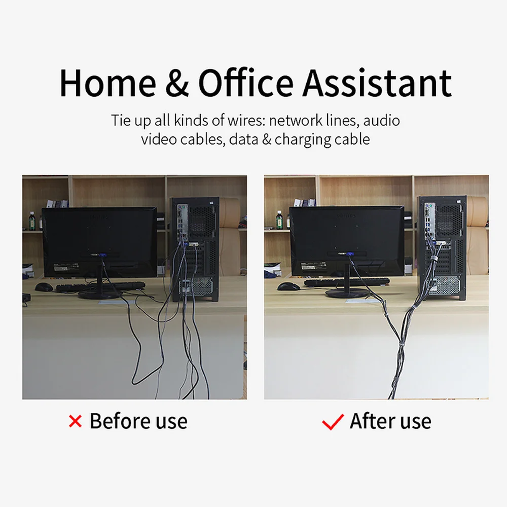 Essager Кабельный органайзер для передачи данных держатель сматывания проводов