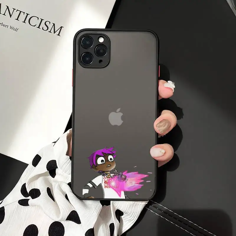 

Lil Uzi Vert Eternal Atake Rapper Phone Cases matte transparent For iphone 7 8 11 12 plus mini x xs xr pro max cover