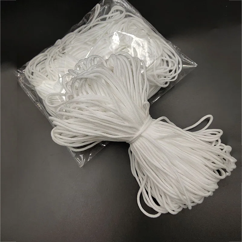 3 мм маска для рта эластичная лента канатная Резиновая ушей круглая повязка