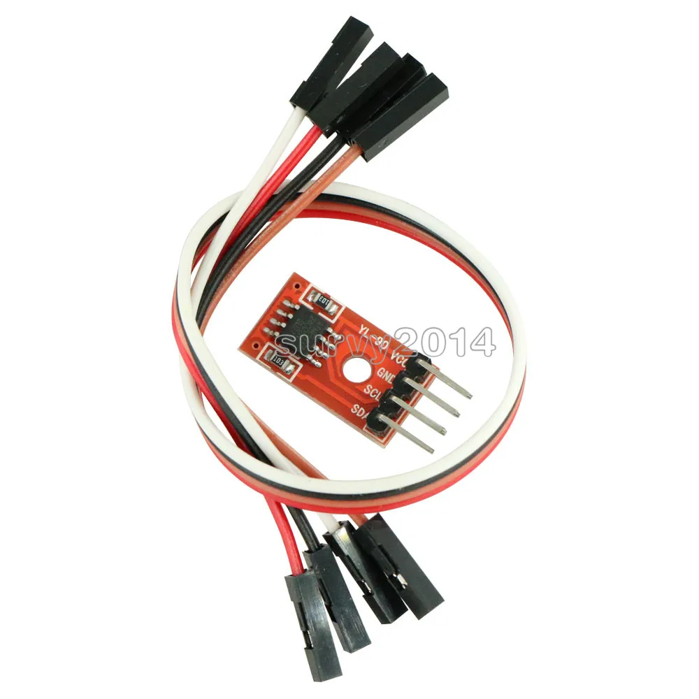 Двухпроводной Последовательный интерфейс AT24C02 IIC/I2C модуль памяти EEPROM для