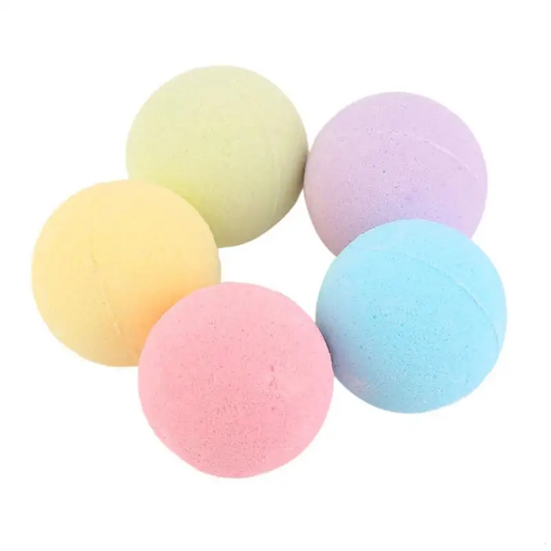 10g Bath salt ball Random Color Natural Bubble Bath Bomb Ball Essential Oil Handmade SPA Bath Salts Ball LX2629