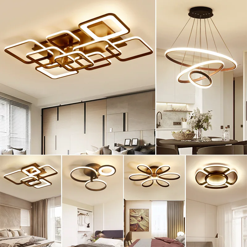 

ceiling chandelier ventilador de techo hallway lamp LED ceiling lamp Bedside Aluminum kitchen fixtures ceiling lamp
