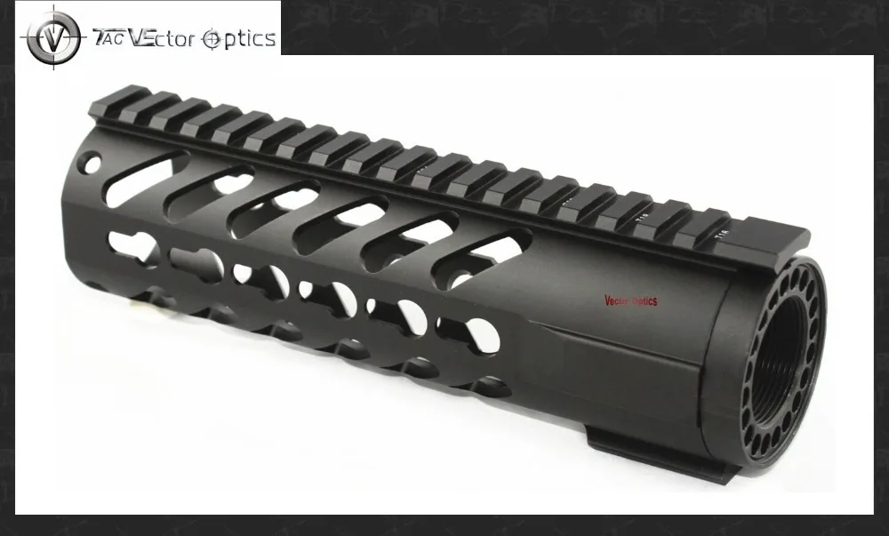 Векторная оптика AR15 M4 M16 KeyMod Тактический 16,5 дюймов цельный свободный поплавок кронштейн с съемными направляющими черный