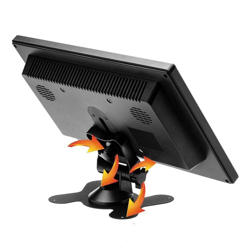 

10.1 Inch Lcd High-Definition Computer Monitor Color Sn Hdmi+Vga+Av Computer Interface Security Monitoring Display Eu Plug