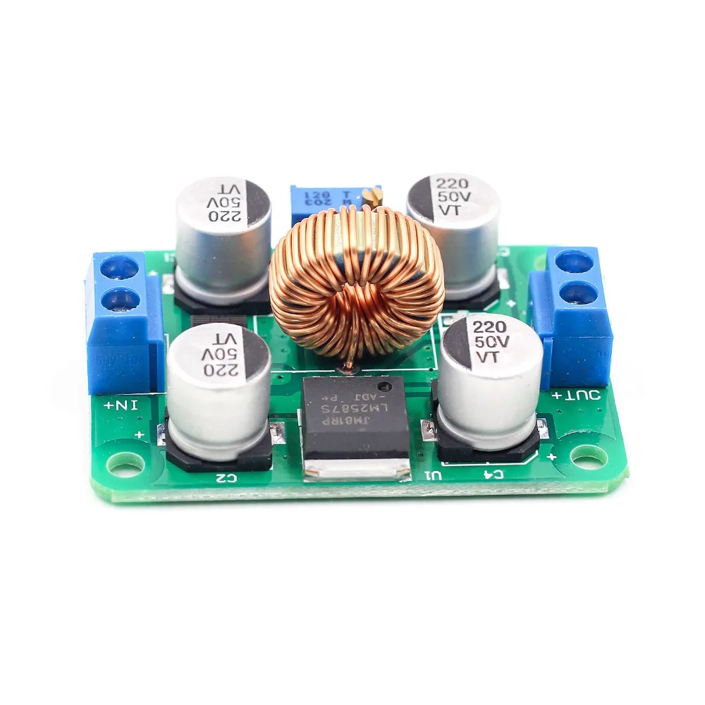 LM2587 DC 3 5 V 30V To 4V 40V Step Up Модуль питания регулируемый 5A Boost конвертер плата